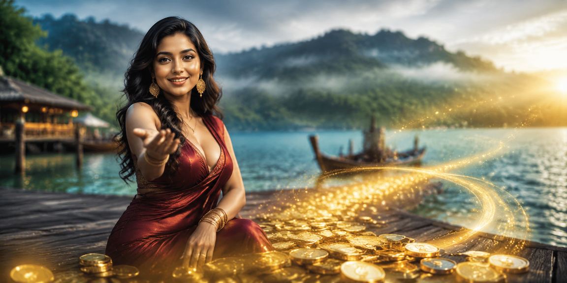 নিওন স্লট মেশিনের রিলে জ্যাকপট মুহূর্ত