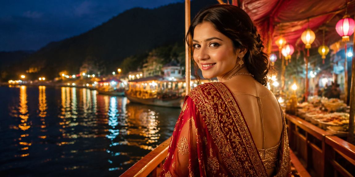 লাল নিওন আলোয় ভিআইপি হাই রোলার লাউঞ্জের দৃশ্য