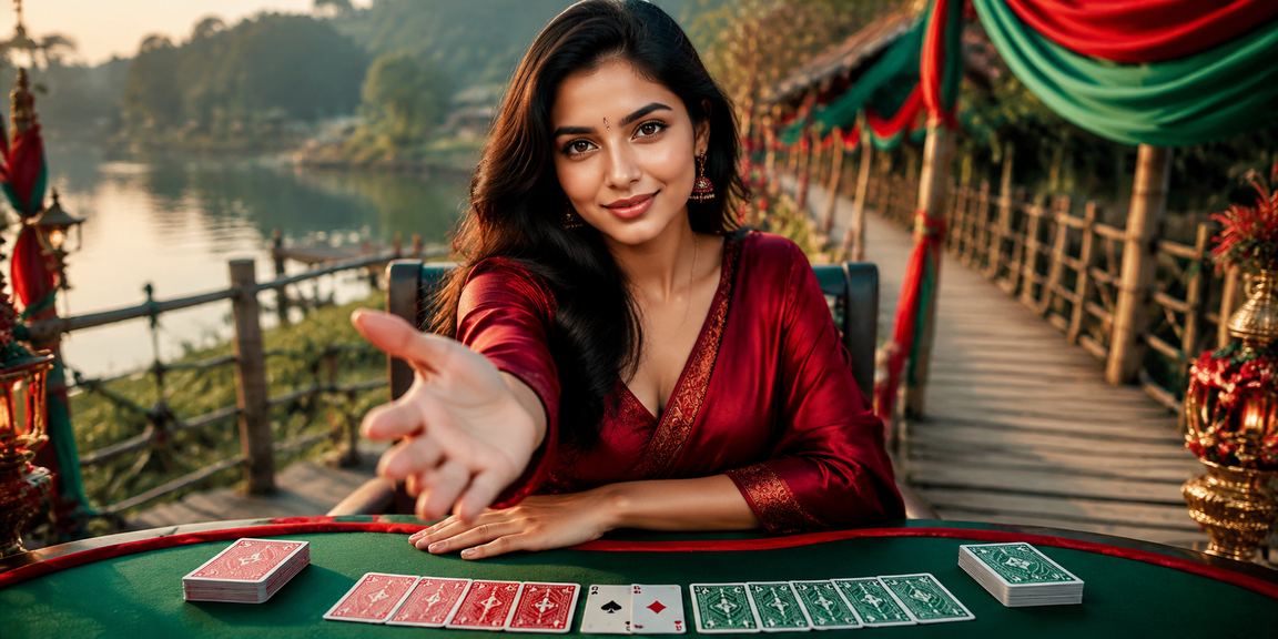 মোবাইলে নিওন ক্যাসিনো গেম খেলার দৃশ্য